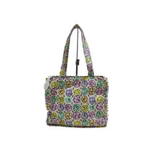 Chanel Flower Print Nylon Multicolor